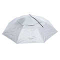 Umbrella Hat, Double Oxford Cap Silver Layer Fabric Uxcell Strip, Folding Rain 37.4" Adjustable with OD Sun