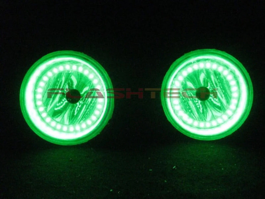 Fusion Wifi Remote LED Dodge Halo Kit Change with Flashtech Color Light RGB Ring Fog Caliber 07-12 Color for Multi V.3