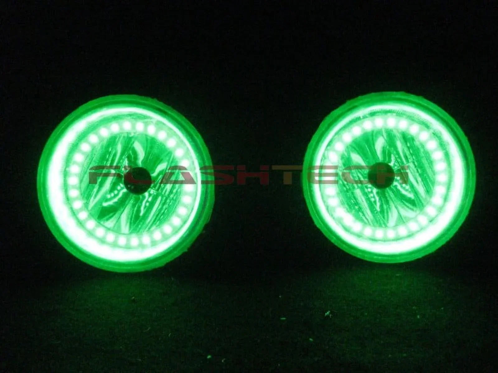 Fusion Wifi Remote LED Dodge Halo Kit Change with Flashtech Color Light RGB Ring Fog Caliber 07-12 Color for Multi V.3