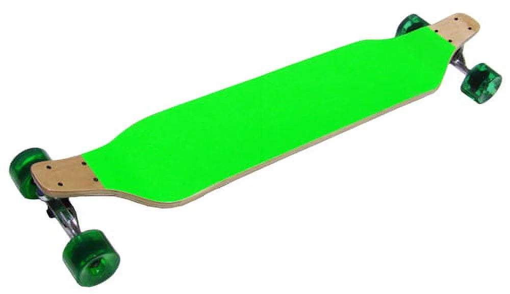 Complete GREEN DROPDOWN LONGBOARD 8x40 CRUISER LOWRIDE