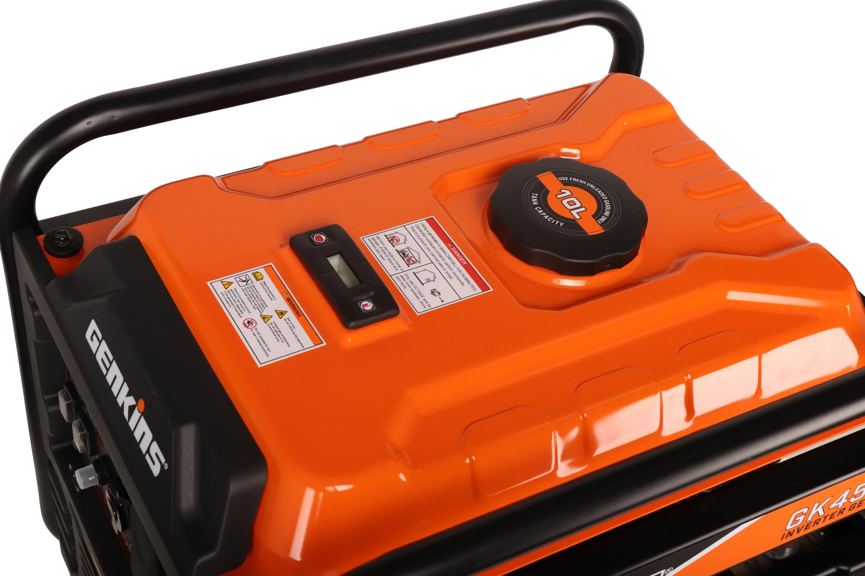 Reduce Frame by 50% Genkins Watt Open 4500 Noise Generator Inverter level Portable