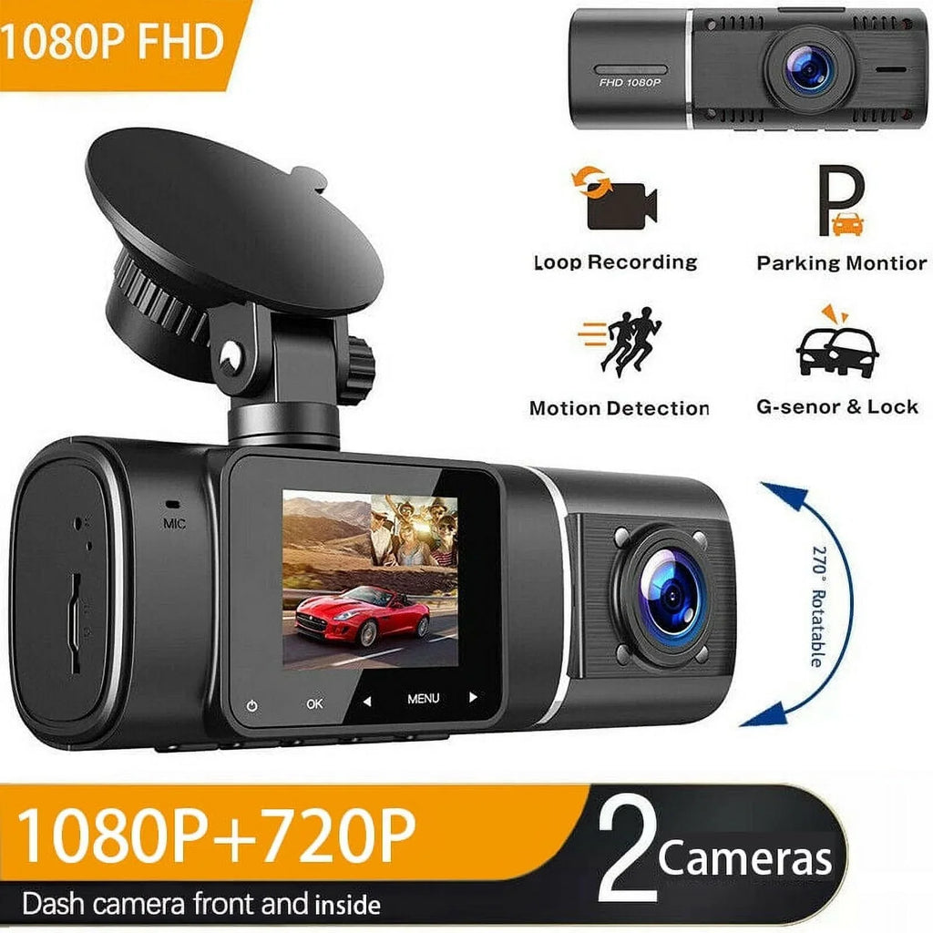Display Night ,Parking ,IR Camera Dash Loop Inch G-Sensor, Recording, 1080P HDR 1.5 FHD LCD TOGUARD Camera Mode, Vision Cam Car Car