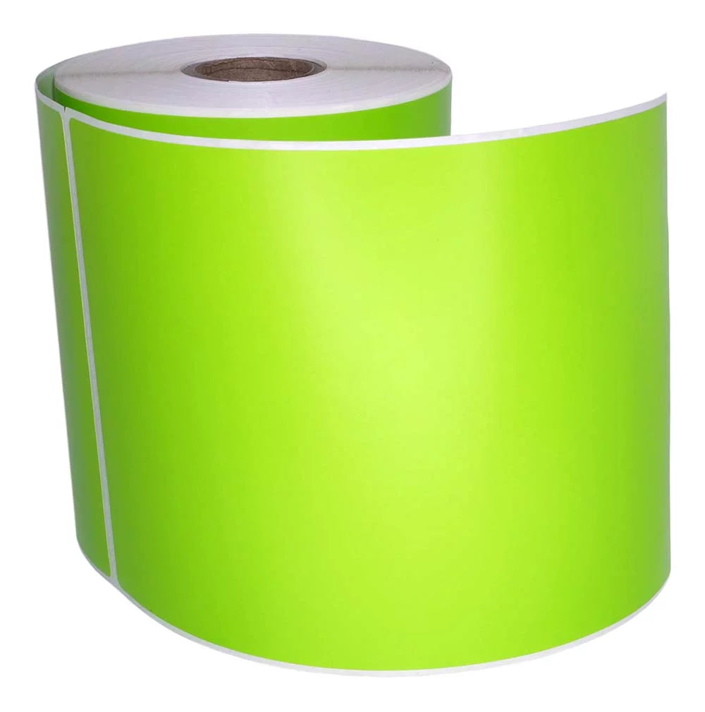 Thermal Shipping 4"x6" Zebra Eltron 15 GREEN Compatible Color Printers with Label Rolls Direct
