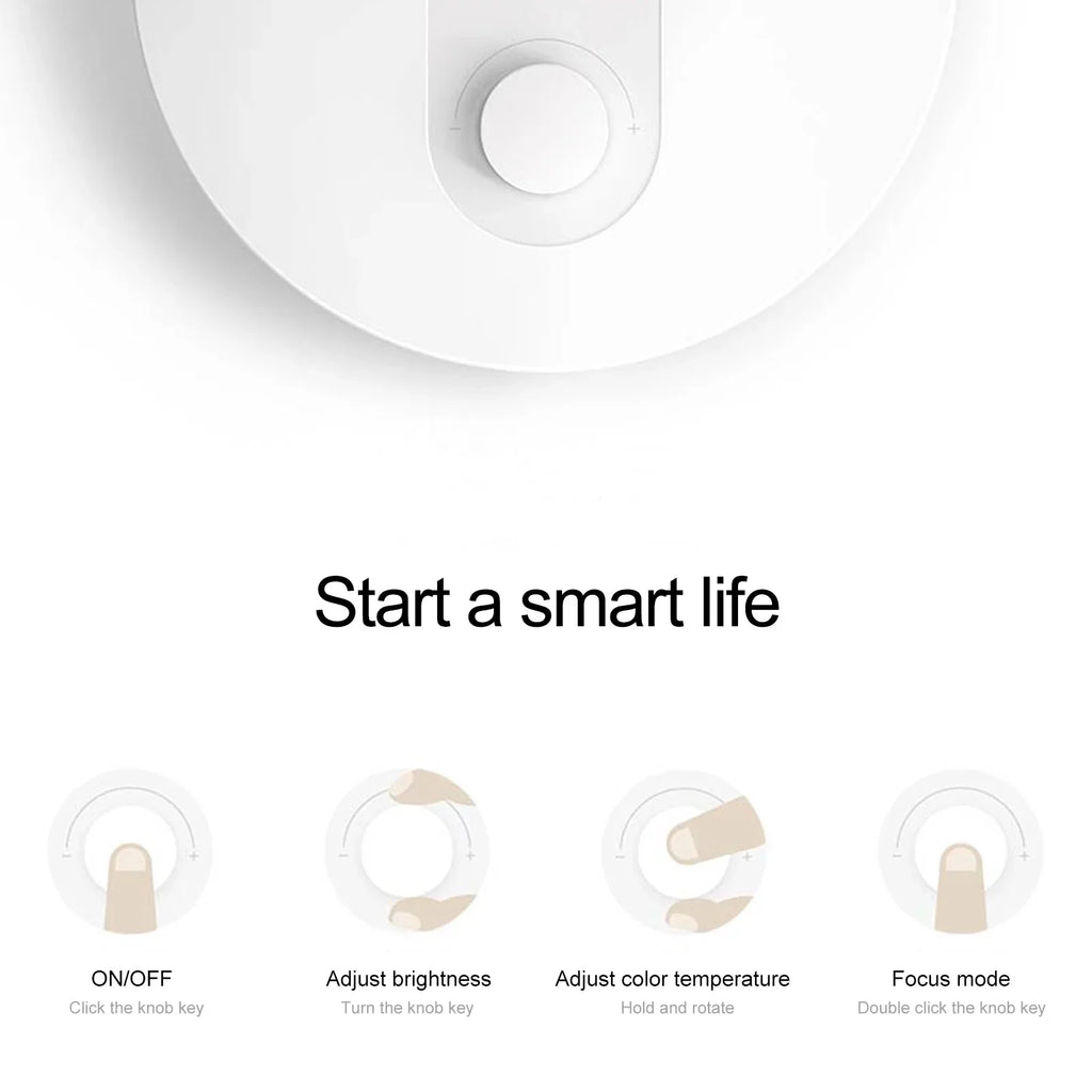 Desk Ra>95 Mode,Flicker-Free App Carevas Support Mobile Remote Control Control 4 Dimmable Smart Phone Lamps Desklight Table