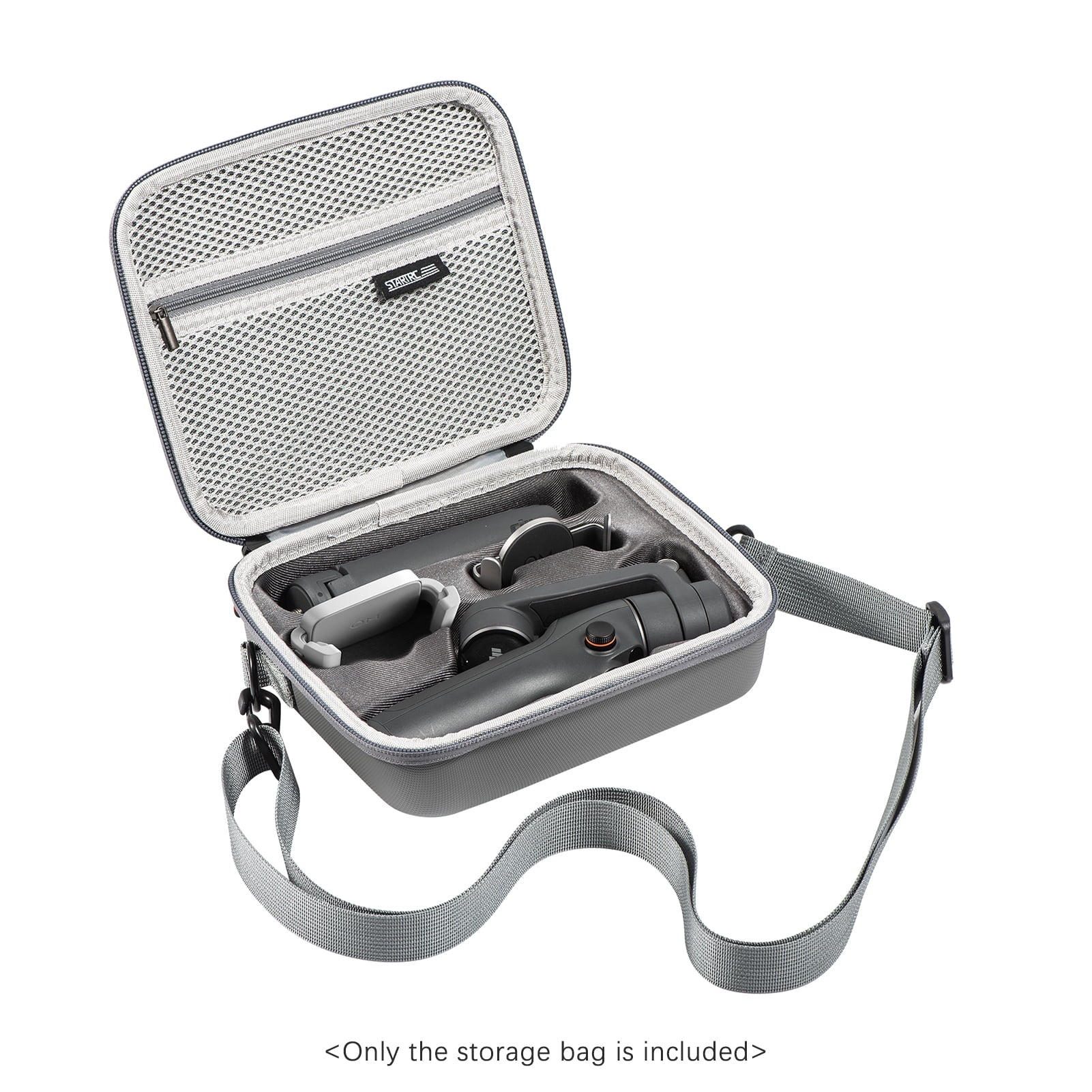 Stabilizer, Carrying Carry Handle, Grey with Travel DJI for Hardshell 6 Case Tomshoo Lightweight Bag OM Gimbal