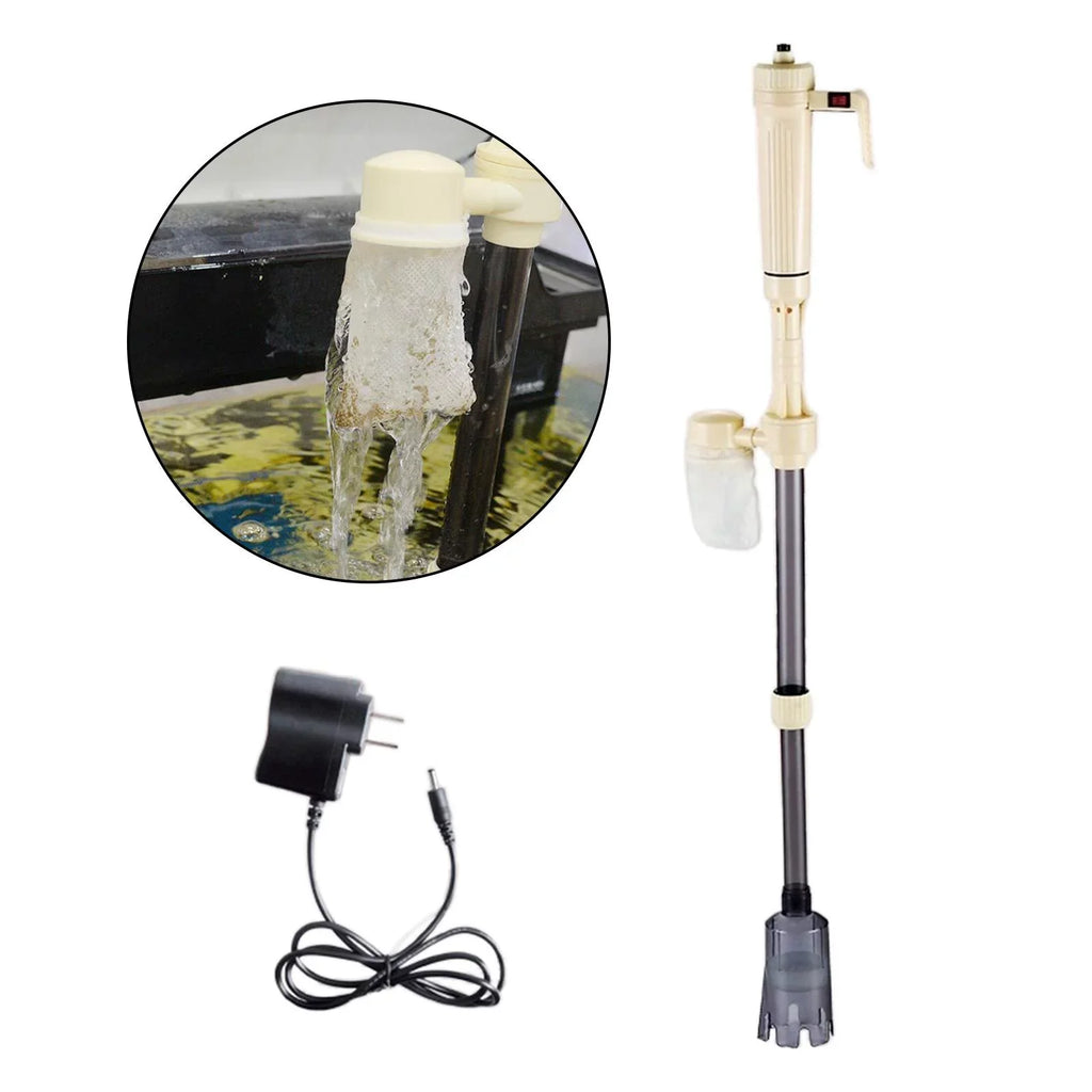 Water Filter, and for Vacuum Large Gravel Medium Aquarium Aquarium Automatic Tanks Electric Gravel Cleaner, Cleaner Cleaner