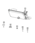 Mopar Genuine OE New 2021-2021 Camera 68475159AG Forward Module Facing