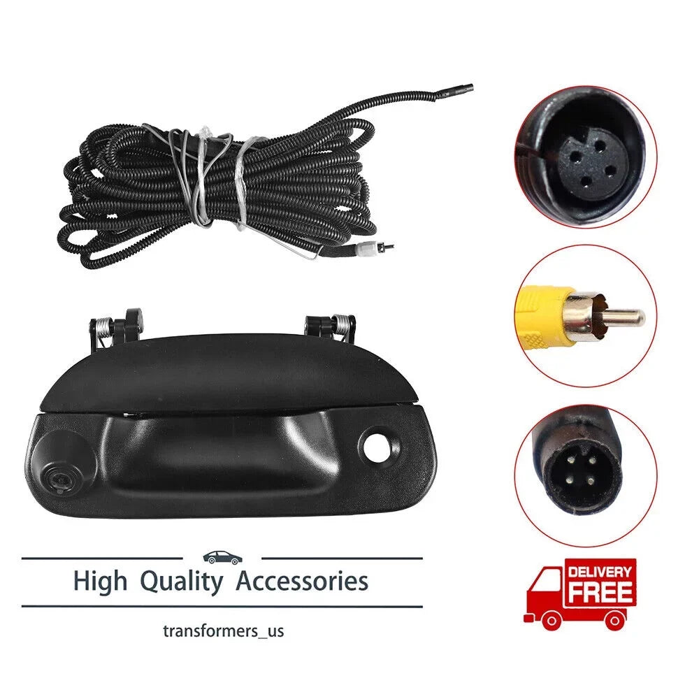 Handle FORD & 97-07 Kit Camera View Rear Paddsun FIT Backup Tailgate Wiring F150 F250 w/