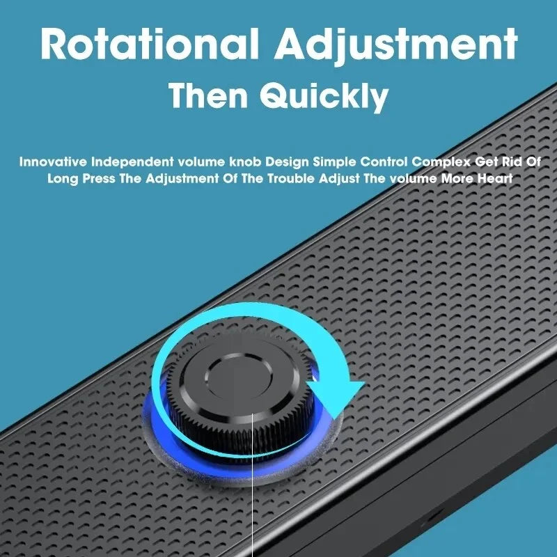 Subwoofer Speaker Music TV 4D Soundbar Box Soundbar Speaker Home Bluetooth Computer surface Box System Theater For Stereo Sound