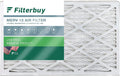 Filterbuy Filters Furnace MERV HVAC Pleated 13 AC (1-Pack) 16x25x2 Air