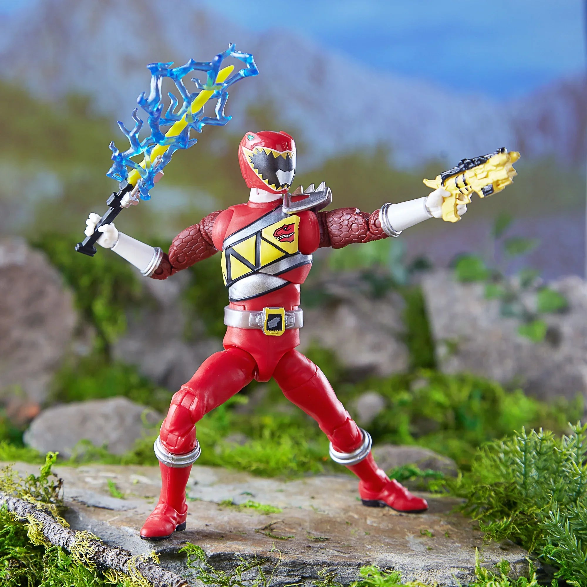 Collection Toy Red Lightning Boys Girls Figure (6¡±) Charge Power Rangers: Dino for and Ranger Action