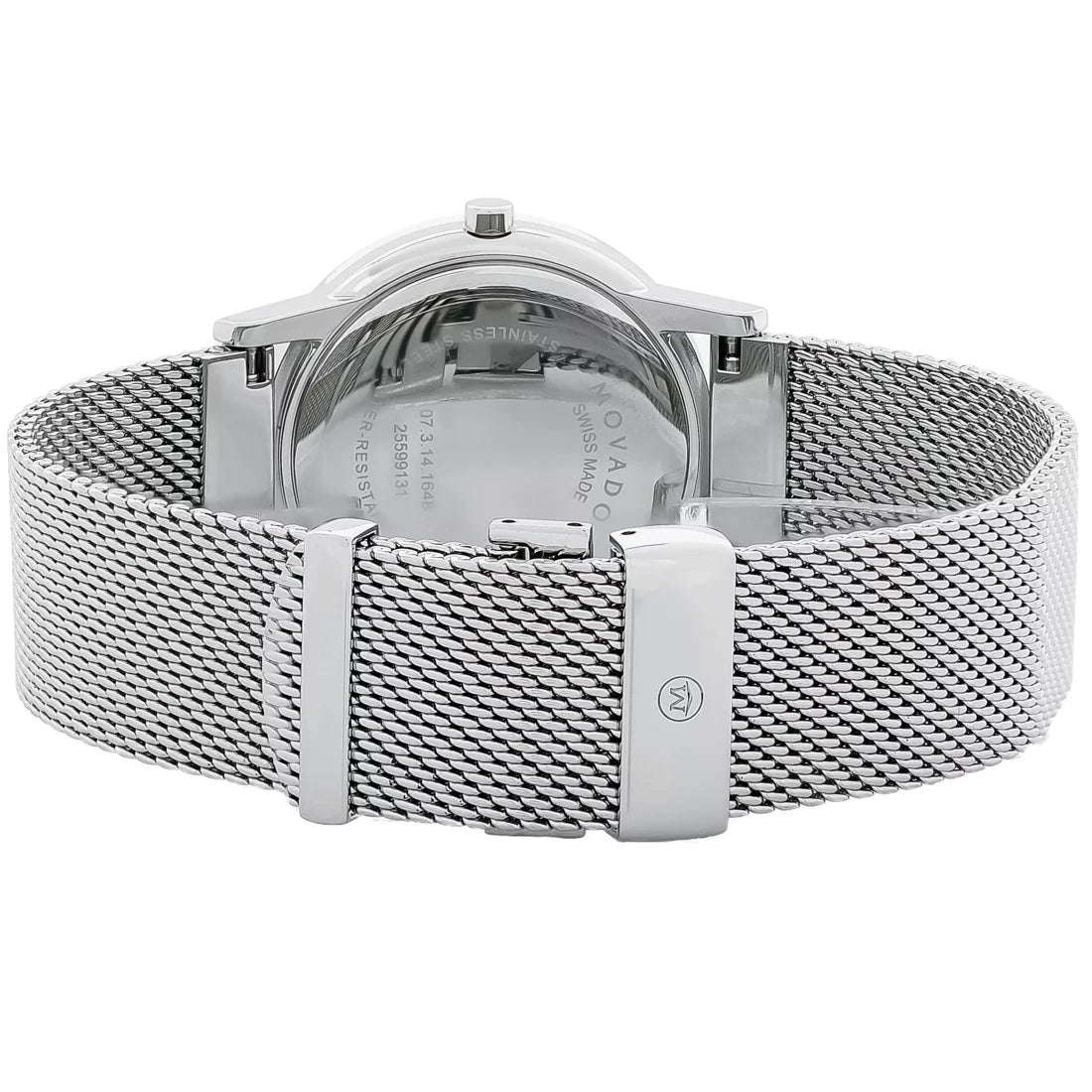 Classic Quartz 0607646 Steel Watch Swiss Museum Stainless Ladies Movado