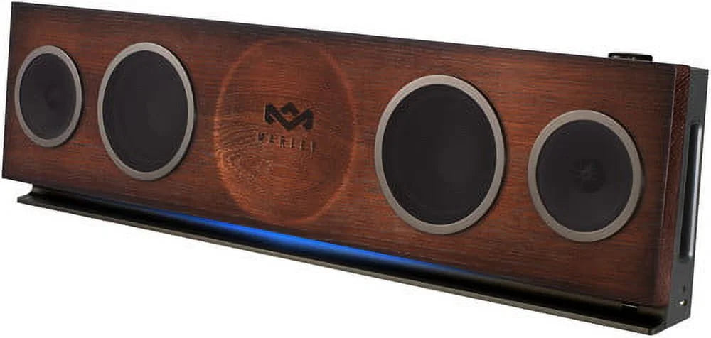 Home House High-Definition Certified Solid 220 Hi-Fi Watt Woofers, Stereo Premium 2 1 System, Regal High-Output Foundation Tweeters, 3.5 FSC Oak Baffle, Power, x EM-DA002-RG Audio One Marley, of
