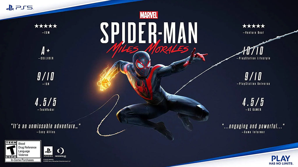 Controller Morales Marvel's Cover Disc of Gaming Console / War Version 2023 Skin Silicone God Bundle Spider-Man: Ragnar?k/ Miles with PlayStation_PS5 Newest