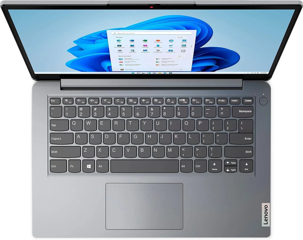 Intel 11 Laptop Pentium RAM, eMMC Cloud 6, IdeaPad Windows 64GB Grey, Silver N5030 Processor, Bluetooth 128GB DDR4 4GB Lenovo 365, S 1i 14" Office WiFi Card, SD + Computer, 5.1, 1-Year