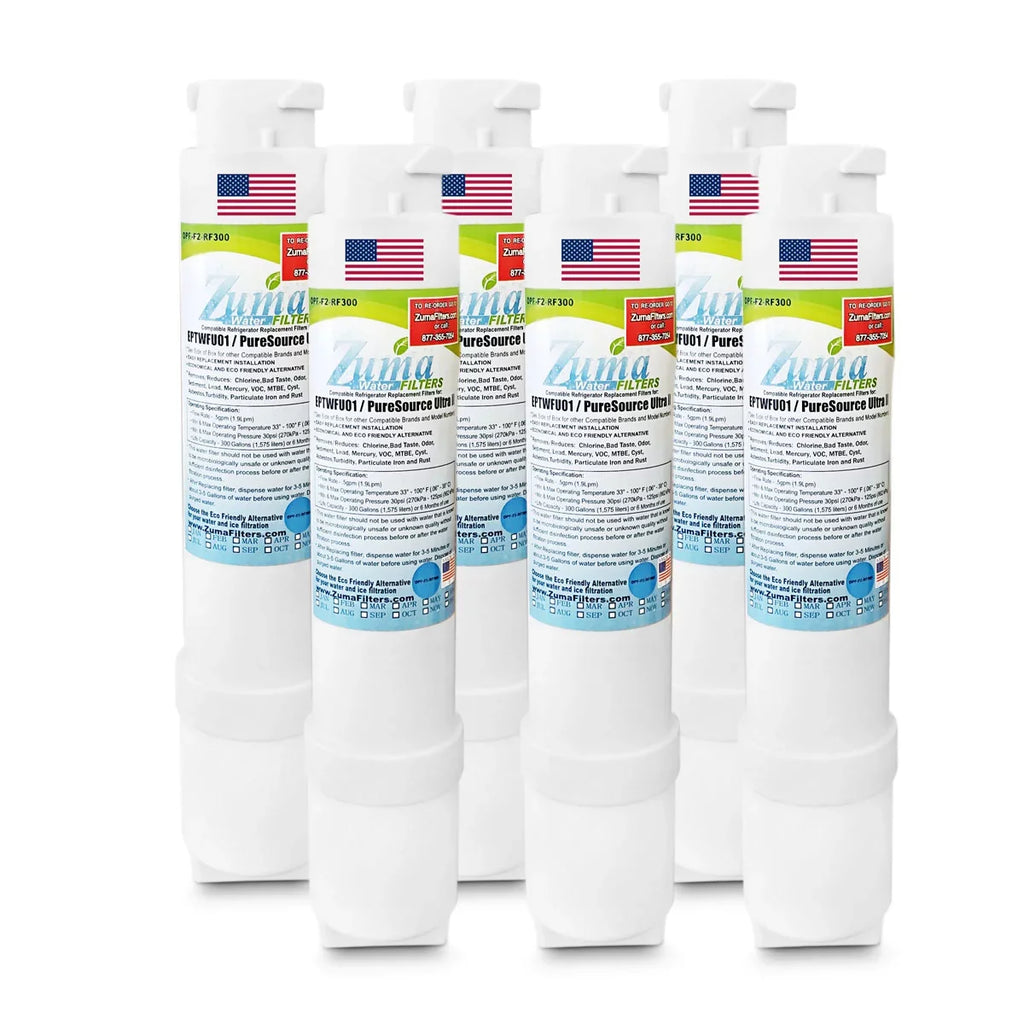 U.S.A. Compatible Brand ZUMA , with Made - and in Filter Pack Water - Ice , FPBS2777RF9 6