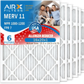 Filters 11 Pack Filter Electrostatic Comparable Air Filter & FILTERS FPR Conditioner USA 16x20x1 16x20x1 Furnace Premium MERV 7 CLEAN AIRX MPR Pleated HVAC by MPR 6 AIR. Air Made WICKED 1000, 1200 to