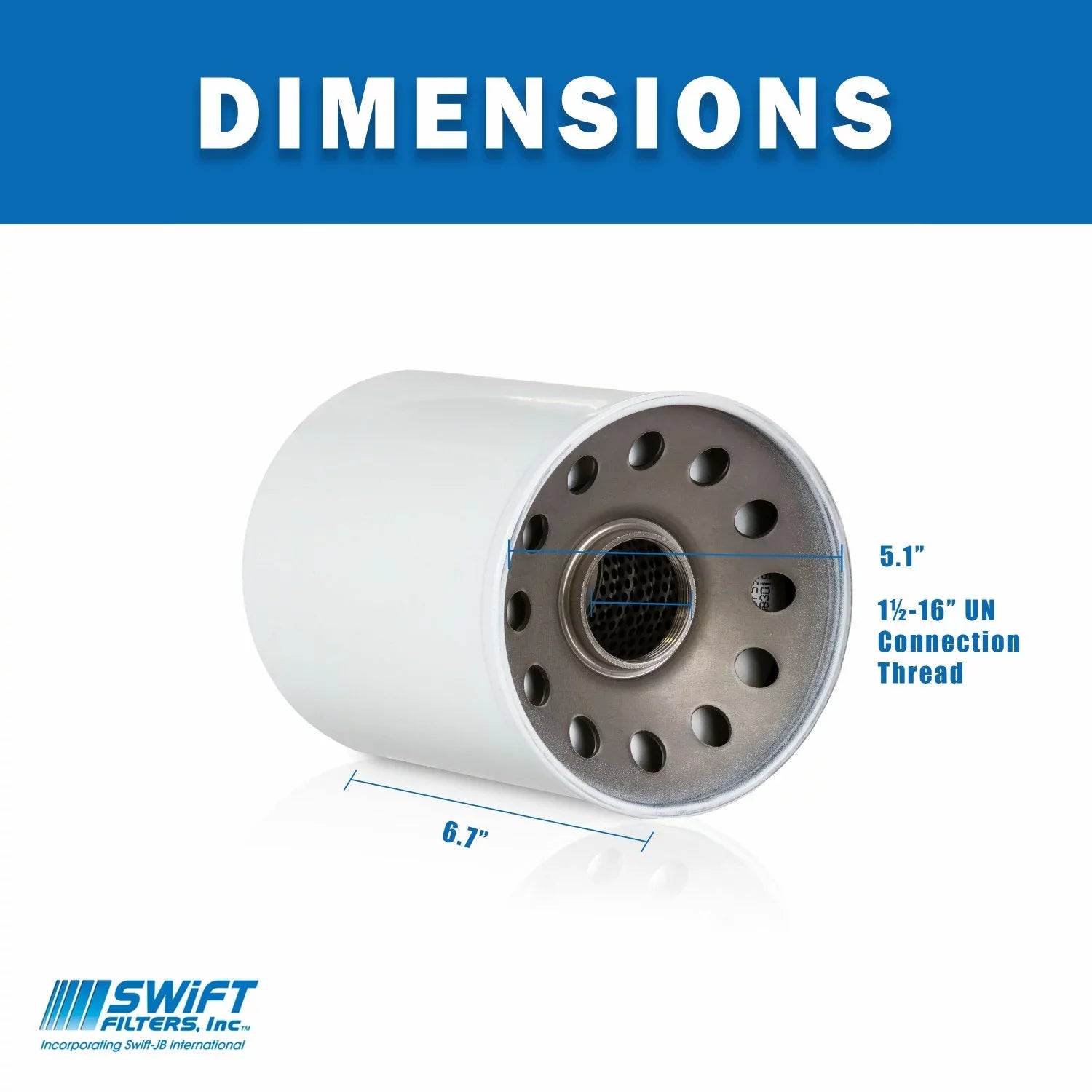 Microglass Element Micron 3 for Filter Direct HF6775in-On Construction FLEETGUARD Interchange