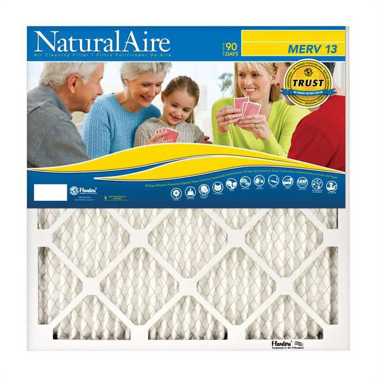 of Naturalaire Polyester 30 Air Case in. Flanders AAF Filter - 1 x Pleated 12 20 x Synthetic