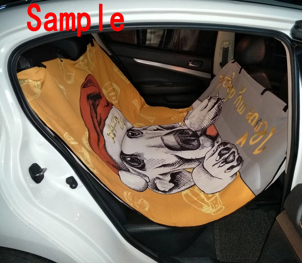 Trucks Peacock Design Cars SUV 54x60 Trunk Mat Hammock Car GCKG and inches Pet Cargo Seat Mat For Seat Colorful Dog Mat Cover Car
