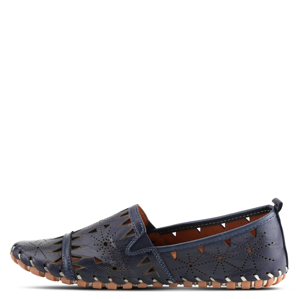 (US Fusaro Women's EU 6.5-7) Navy 37 Step Spring M
