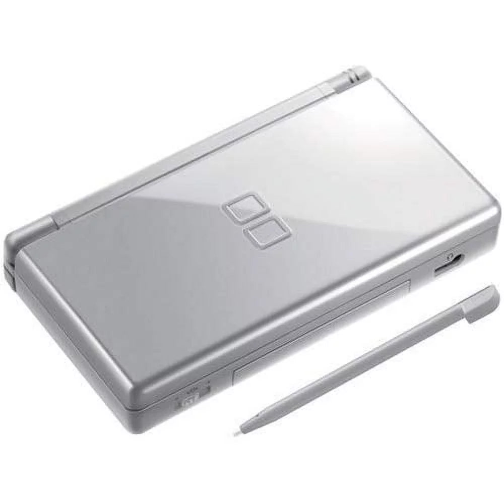 (Refurbished) Gray Nintendo Restored Lite DS Silver Metallic Grey