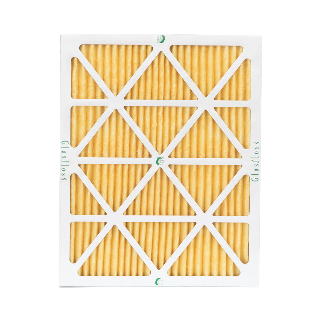 MERV Air 7/8 21-7/8 Actual of by 19-1/2 Filters x 11 6 Pleated Glasfloss. Pack 20x22x1 x Size: