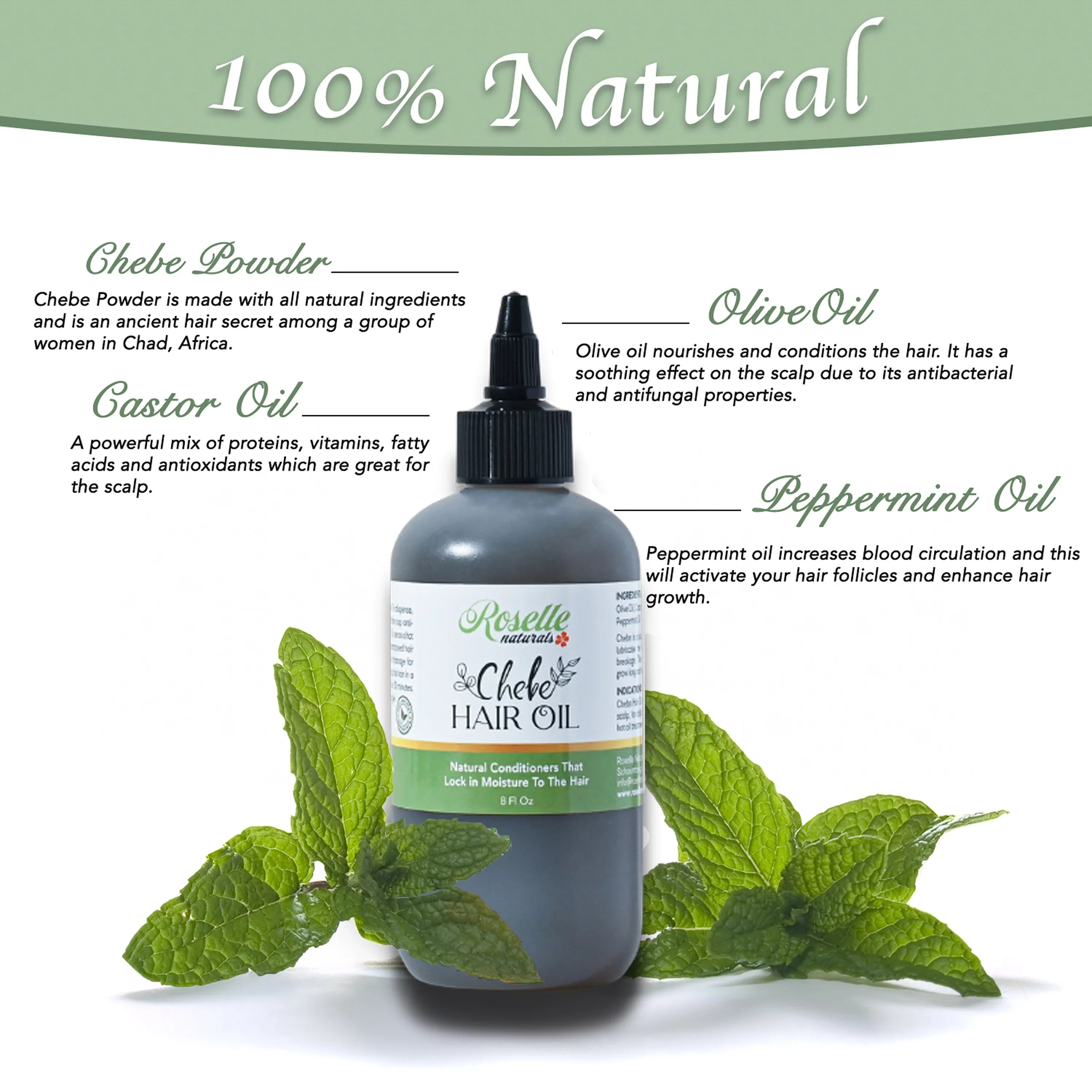 Powder Hair Chebe Oil Chad, (8oz) Chebe Authentic Made Africa from with