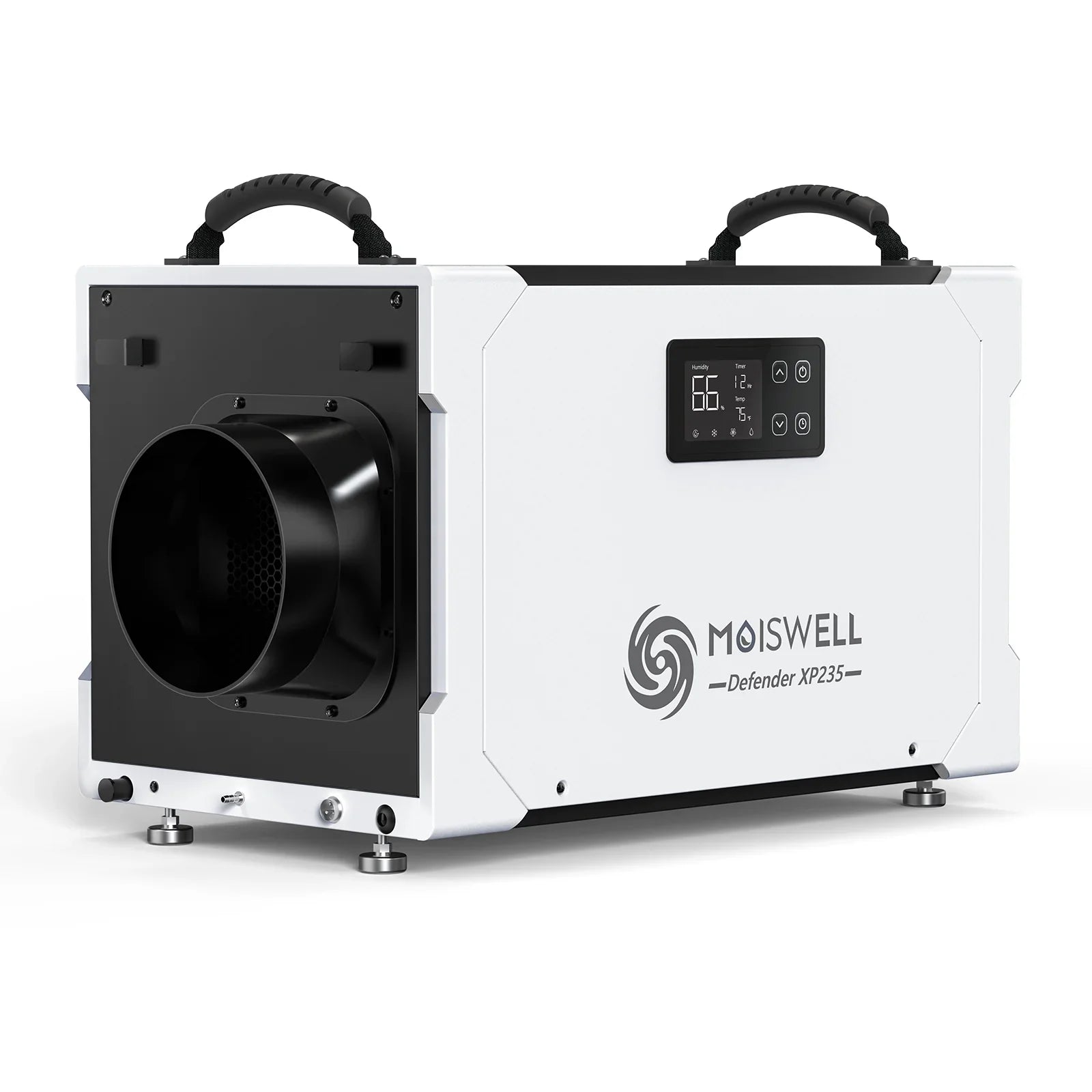 Drain Basements, Areas, Dehumidifier - Pump Moiswell Pints Perfect for Job 5-Year Commercial and Hose, Efficient Warranty Included Industrial Spaces, Sites - 235 and Crawl