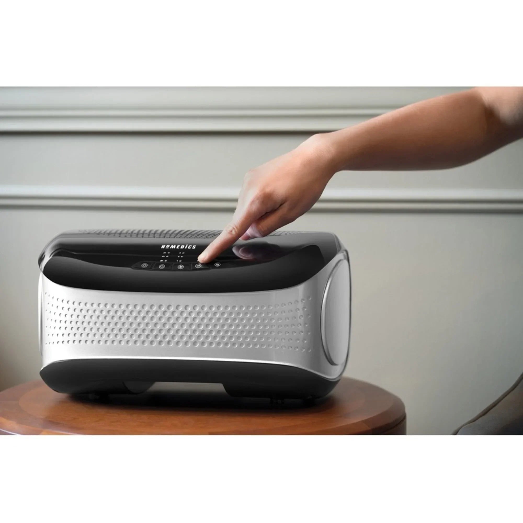 '- (Black) - Purifier Black Air ft. 429 Sq. - HoMedics HEPA, TotalClean Desktop Ionizer AP-DT10