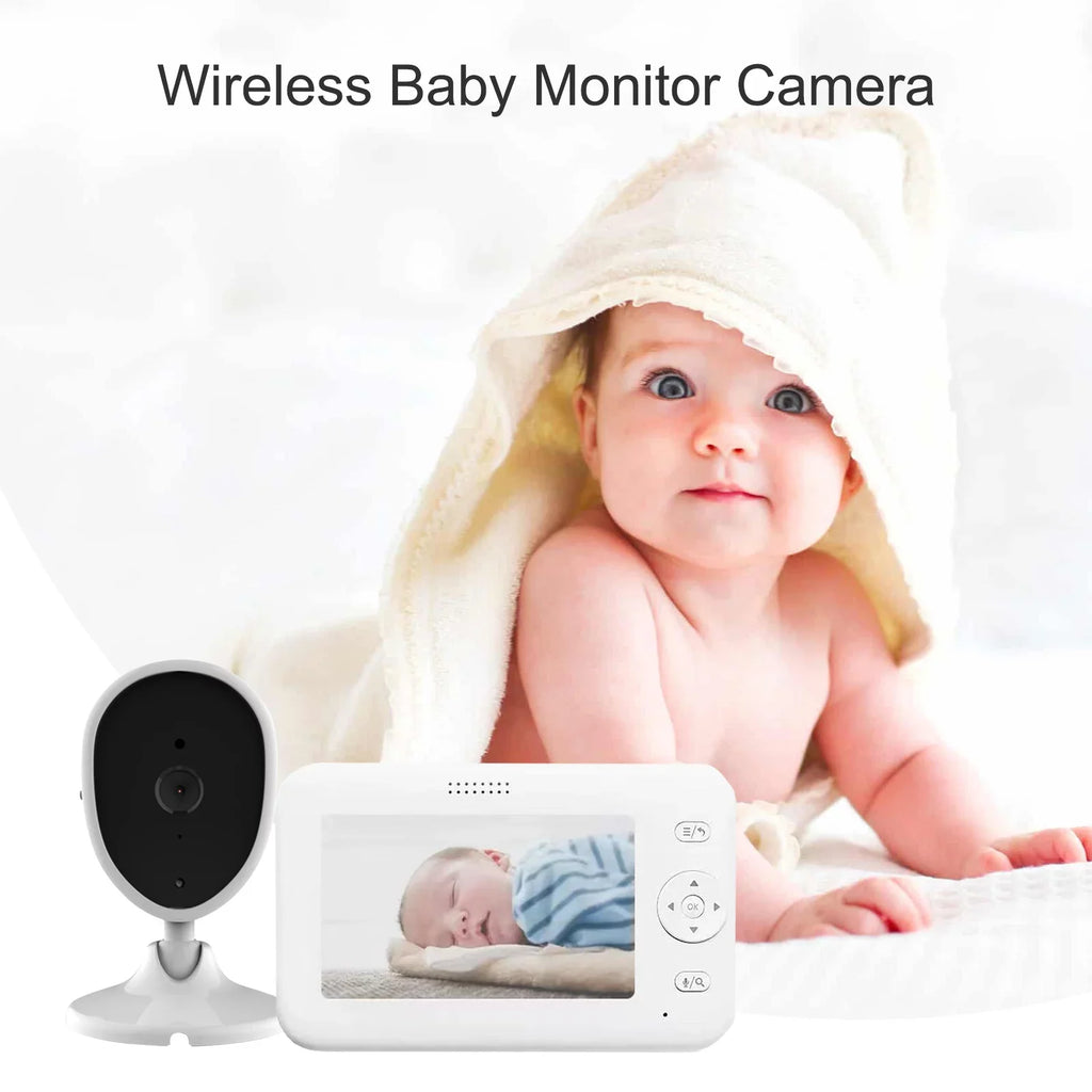 LCD IR Inch Motion Detection Built-in Monitor Video for Wireless Monitor TFT Room with Functions Screen Detection Arealer 4.3 Lullabies Monitor
