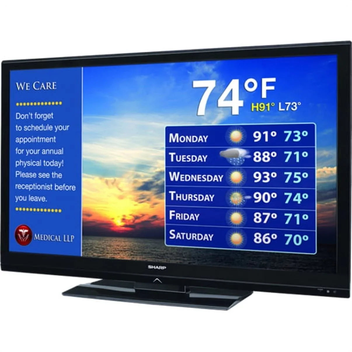 Class 42" (LB-T422U) HDTV Sharp LED-LCD (1080p) TV