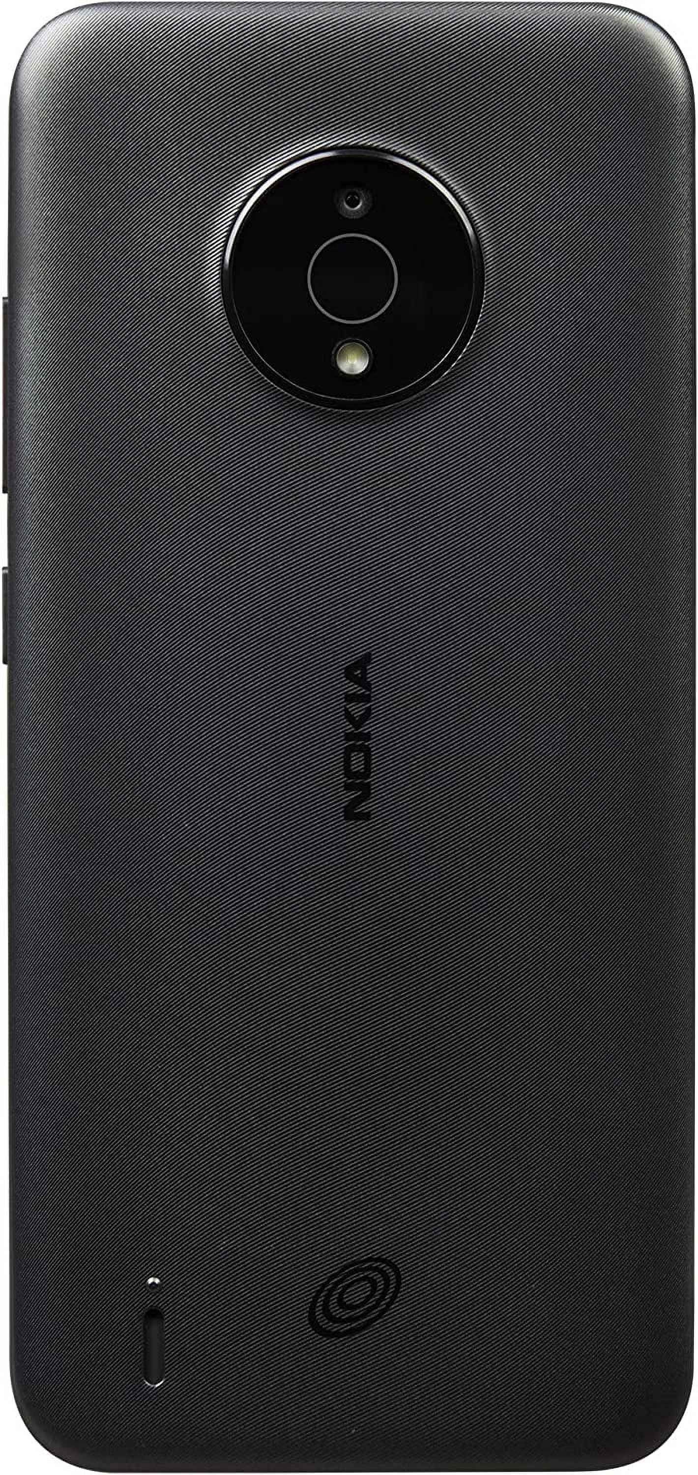 Straight STNKN151DCP Smartphone C200 Nokia Gray Prepaid 4G Nokia Restored 32GB (Refurbished) 13 MP Talk