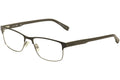 Full L/2217 Eyeglasses Men's 033 Rim L2217 Optical Gunmetal 54mm Lacoste Frame