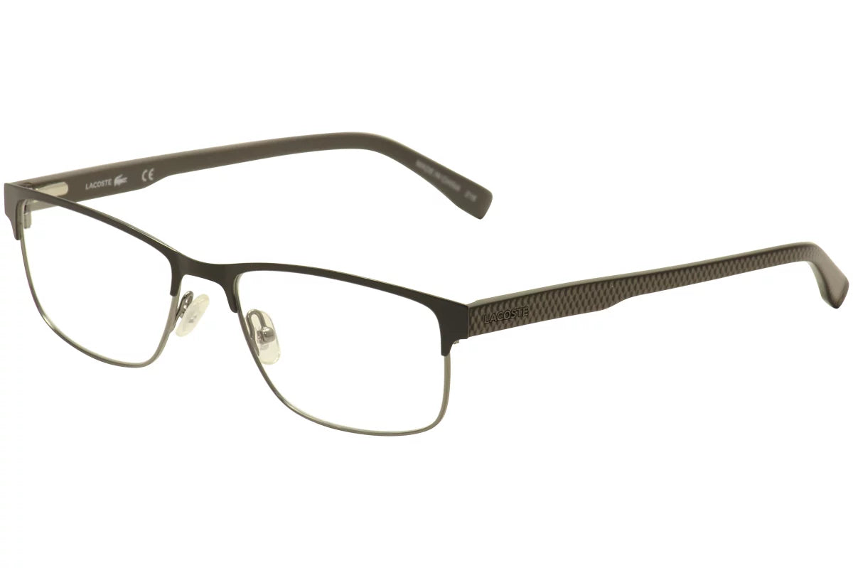 Full L/2217 Eyeglasses Men's 033 Rim L2217 Optical Gunmetal 54mm Lacoste Frame