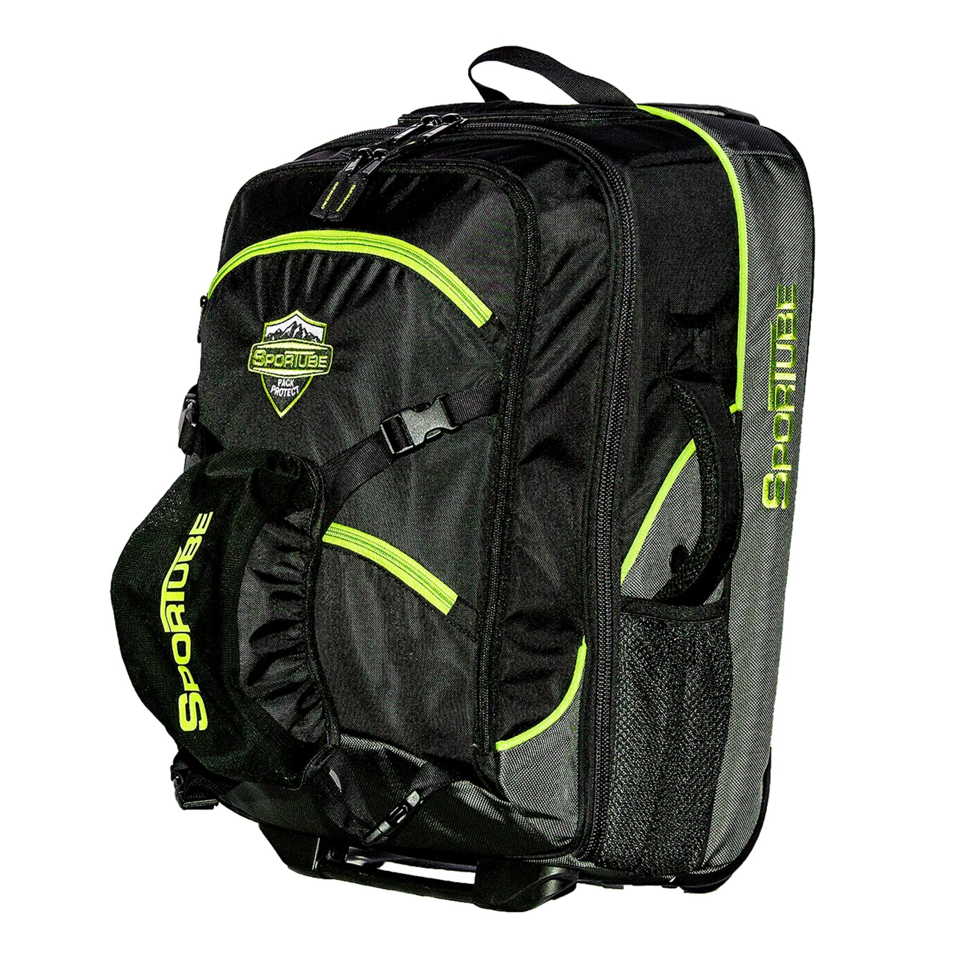 Bag, Boot Wheeled Green Sportube & Carry Cabin On Gear Cruiser Padded