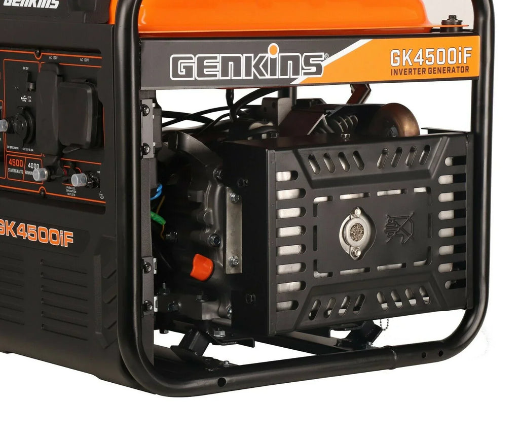 Reduce Frame by 50% Genkins Watt Open 4500 Noise Generator Inverter level Portable