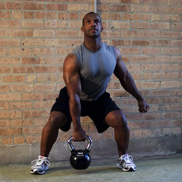 Pounds Body-Solid Chrome Rubber 5-80 Kettlebells (75) Coat