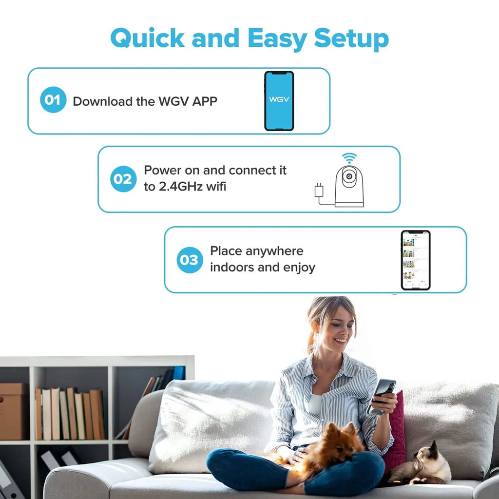 Night - 2 Audio Vision Nozaya Home - 1080P Wireless Way Camera HD,