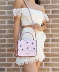 Kate crossbody square in multi Spade k7629 staci pink pineapple