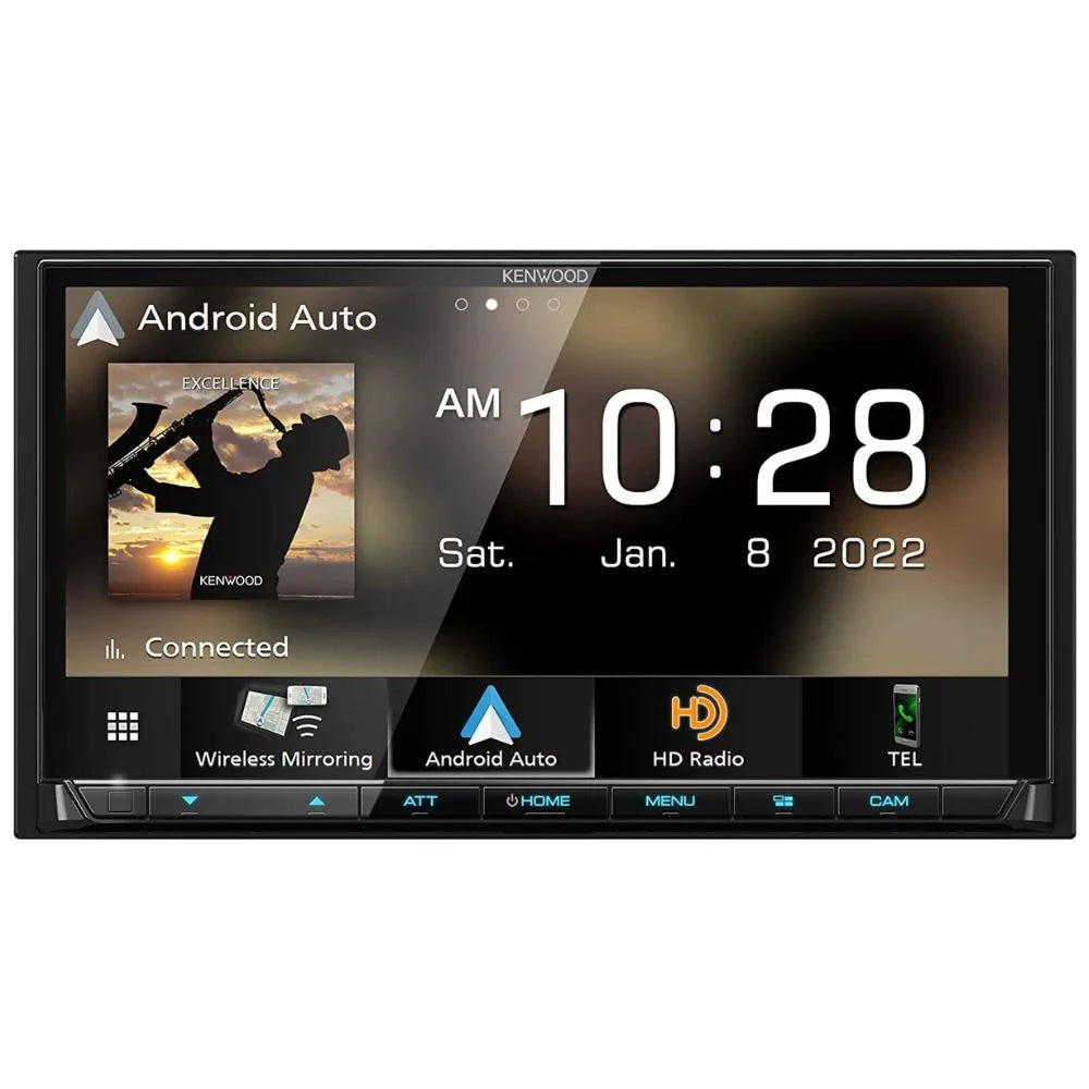 Dashboard Multimedia DRV-N520 Receiver Kenwood DMX908S Camera eXcelon 6.95" New and