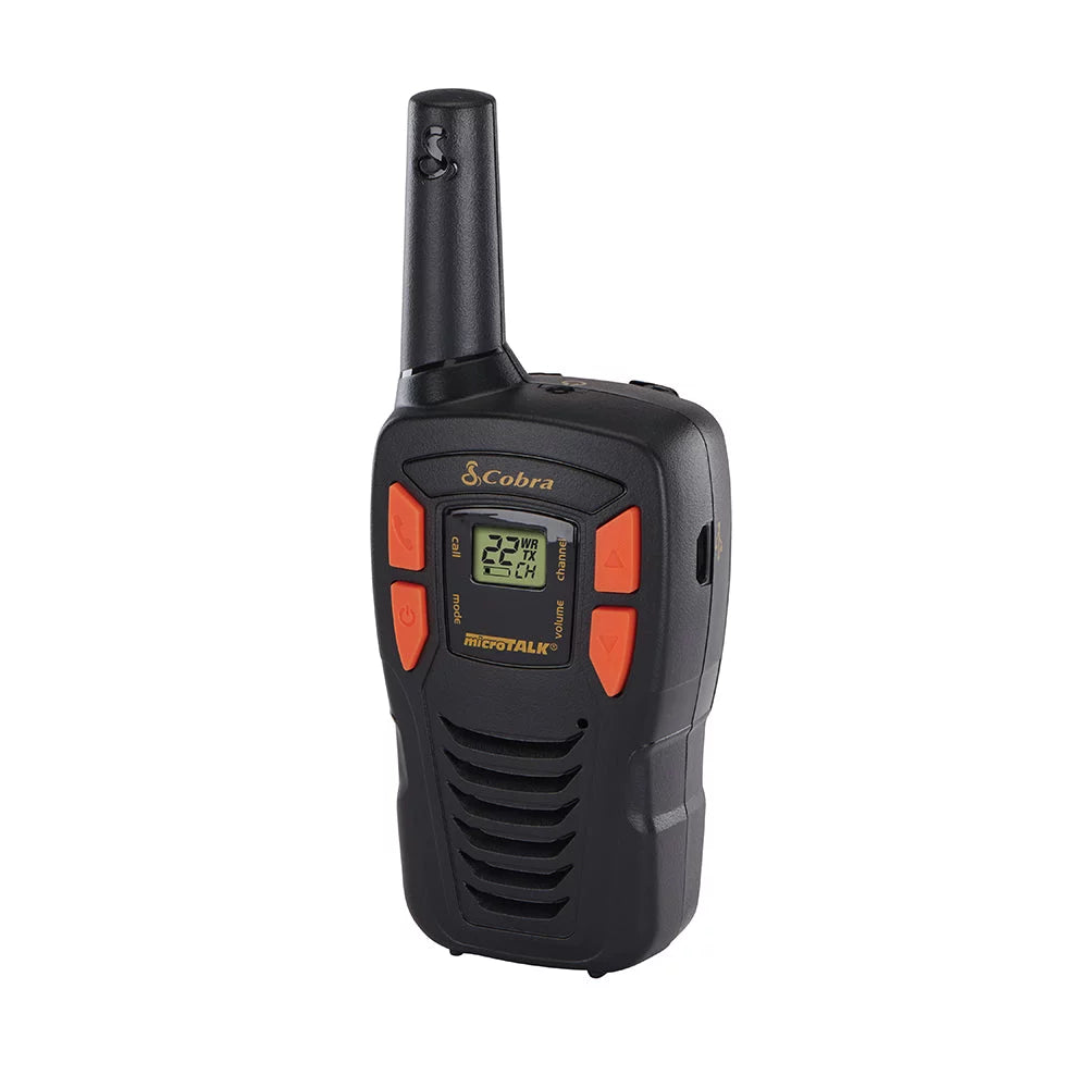 Channels, Adults for Two-Way ACXT145 Radio 22 Cobra 16-Mile Rechargeable, Lightweight, Talkies Long Range Set Compact - Walkie