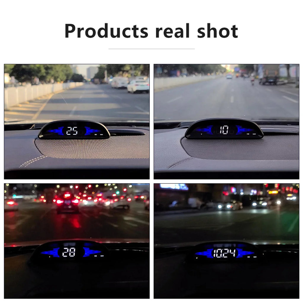 Head-up New OBD Car Speedometer Diagnostic Car Dcenta Driving Display B2 Speedometer Multi-Functions