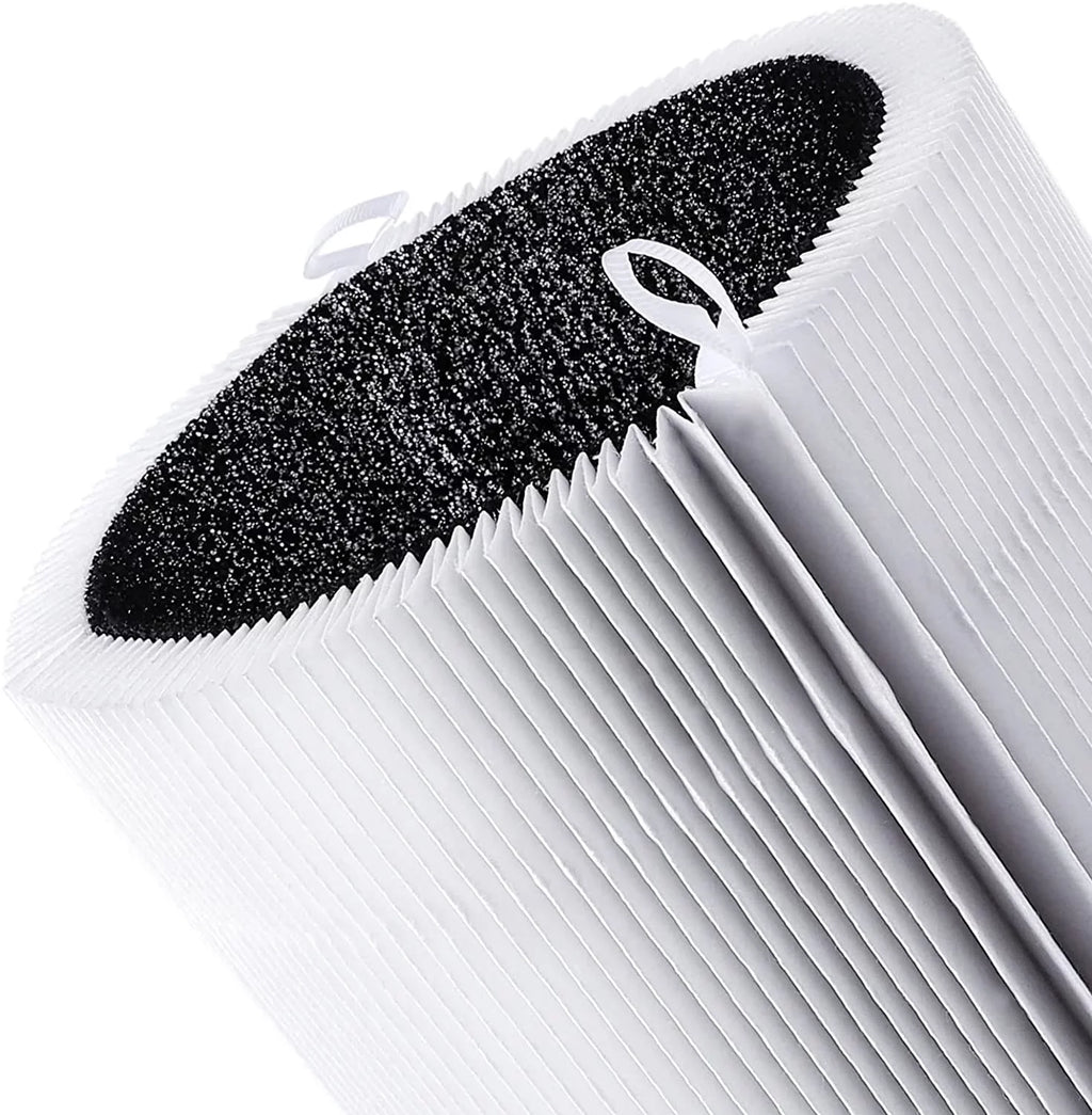 411 Blueair and Including Pre-filter Blue 2PCS Filter 411, Pure 2PCS Filter KEEPOW Air Purifier Blue Carbon Fabric Particle for Replacement