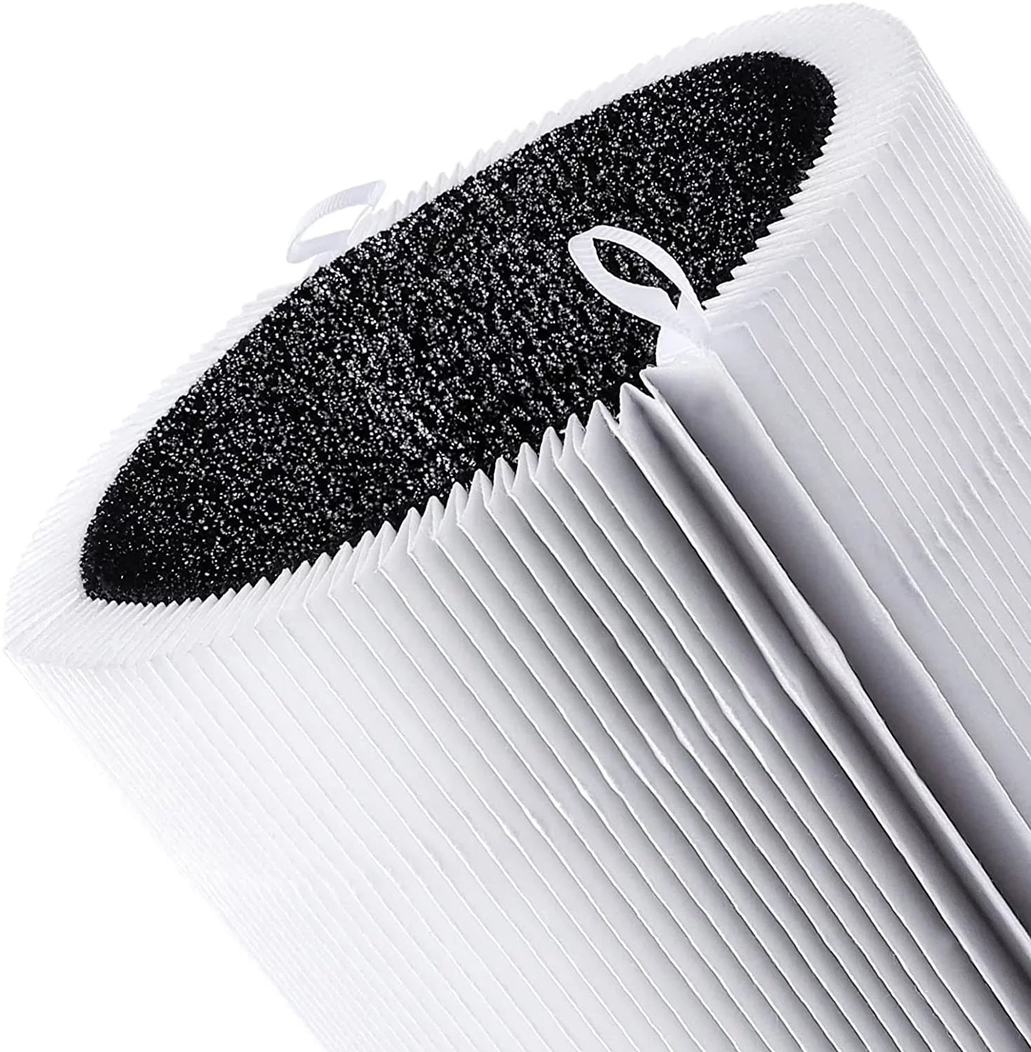 411 Blueair and Including Pre-filter Blue 2PCS Filter 411, Pure 2PCS Filter KEEPOW Air Purifier Blue Carbon Fabric Particle for Replacement