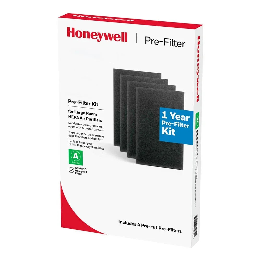 HRF-A300 & Carbon - Purifiers 12 Pre-filter Honeywell HPA5300 HPA300, Air for Pre-Cut Quantity 4-Pk.