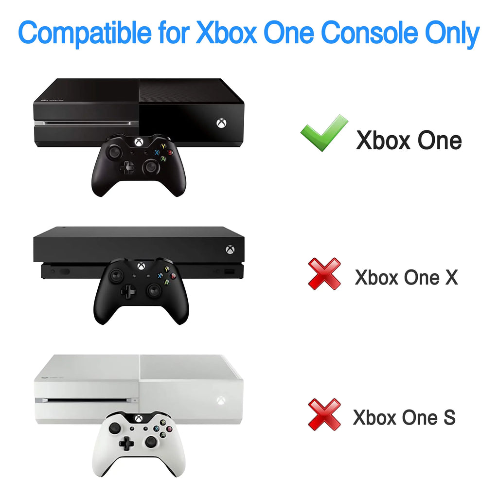One for Supply [220W Cool with Brick Console Game Cord, 12V Low Xbox Power Noise 17.9A] NATNO Power and