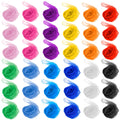 Movement Inch Scarves, Scarf Toptie Square Rhythm for 24x24 Class Pcs 120 Music Juggling Clown Dancing