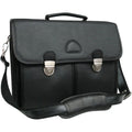 Amerileather World Briefcase, Black Class Executive 2439-0 Leather