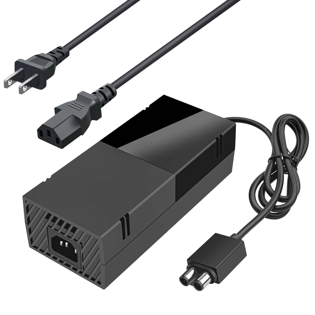 One for Supply [220W Cool with Brick Console Game Cord, 12V Low Xbox Power Noise 17.9A] NATNO Power and